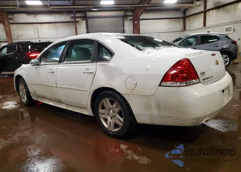 2012 Chevrolet Impala Lt z USA, uszkodzony, nr VIN 2G1WG5E34C1238957